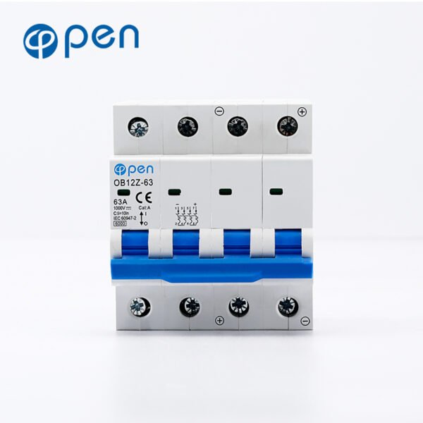 DC Miniature Circuit Breaker 4 Pole 1000/1200V